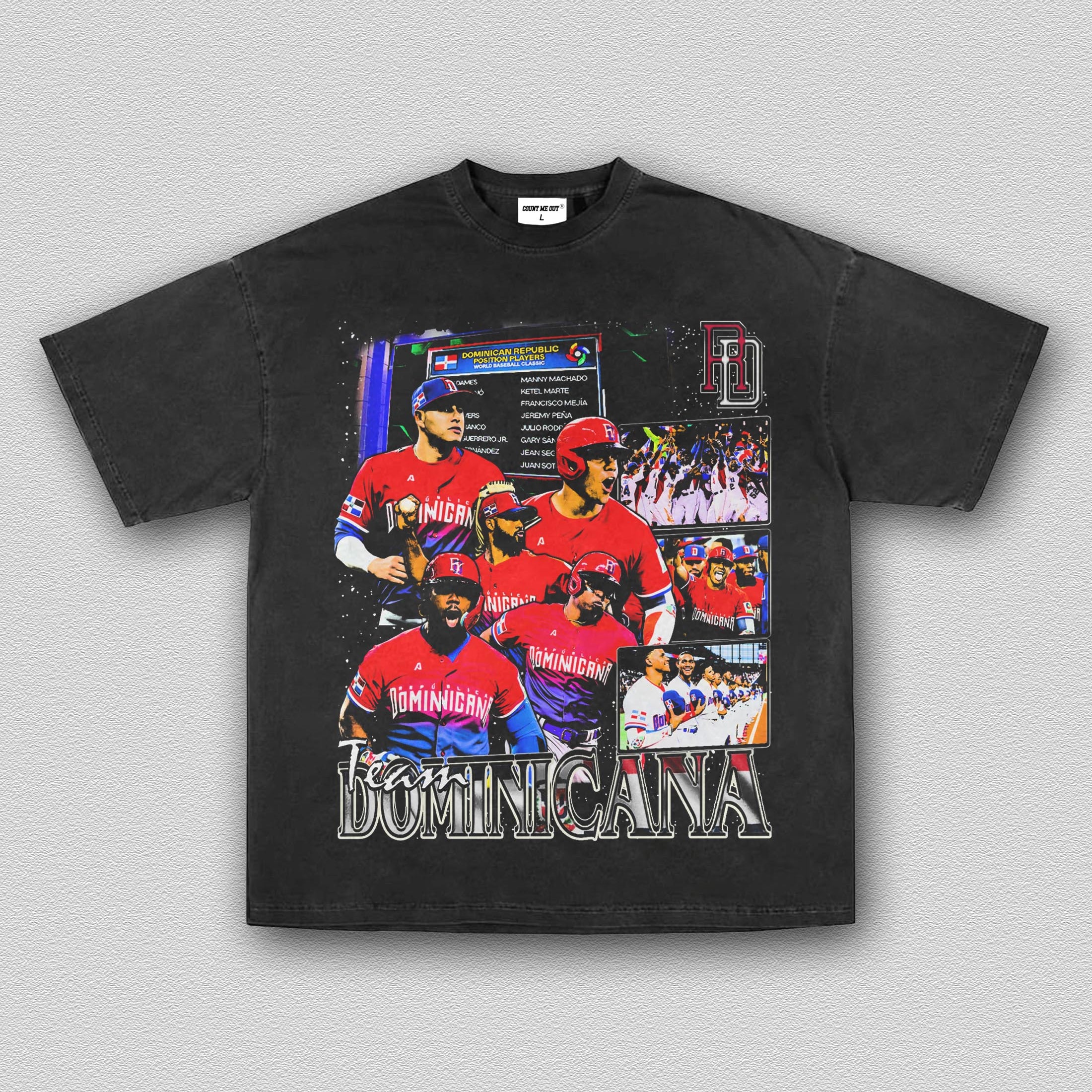 COUNTMEOUT WBC TEAM DOMINICANA TEE