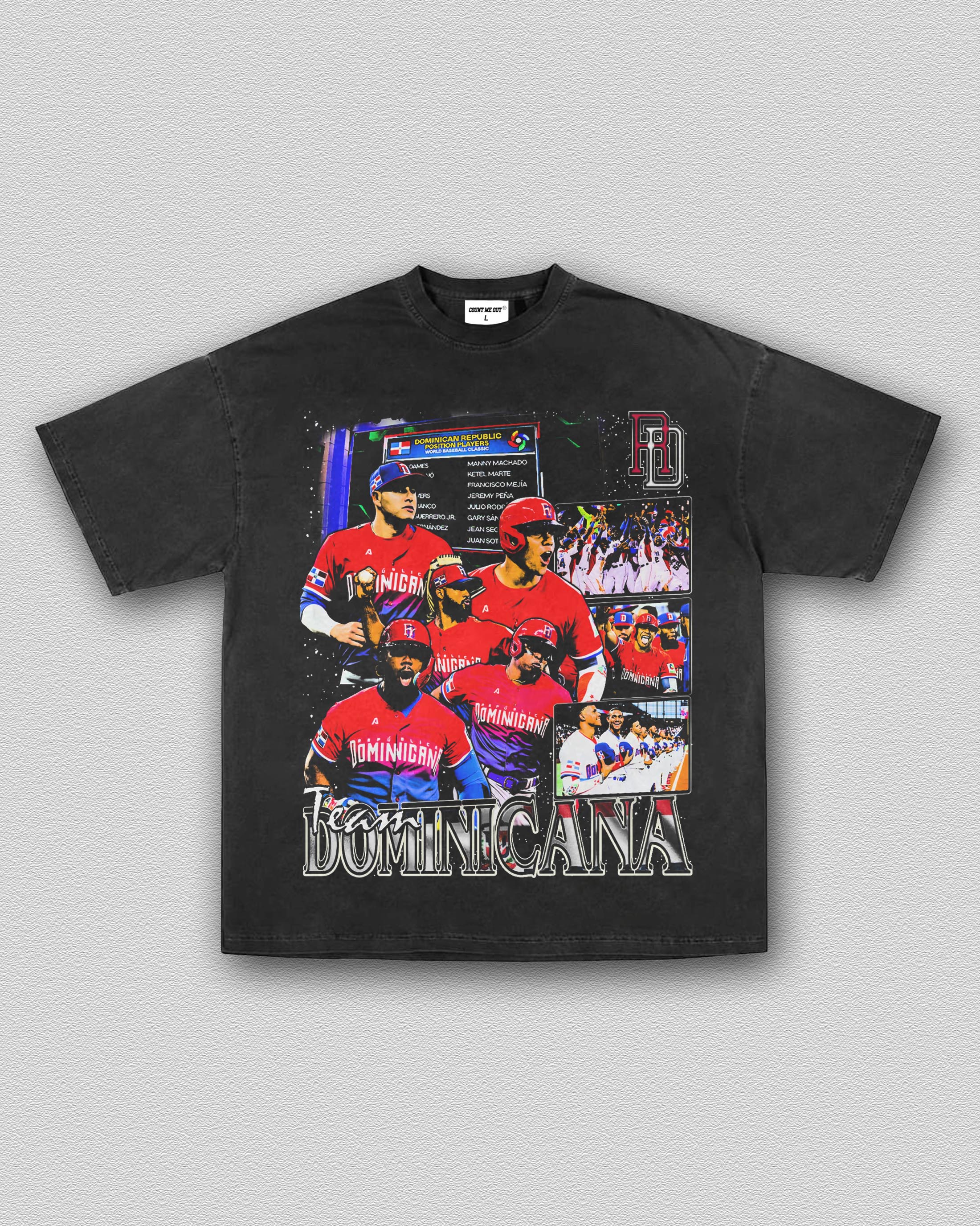 COUNTMEOUT WBC TEAM DOMINICANA TEE