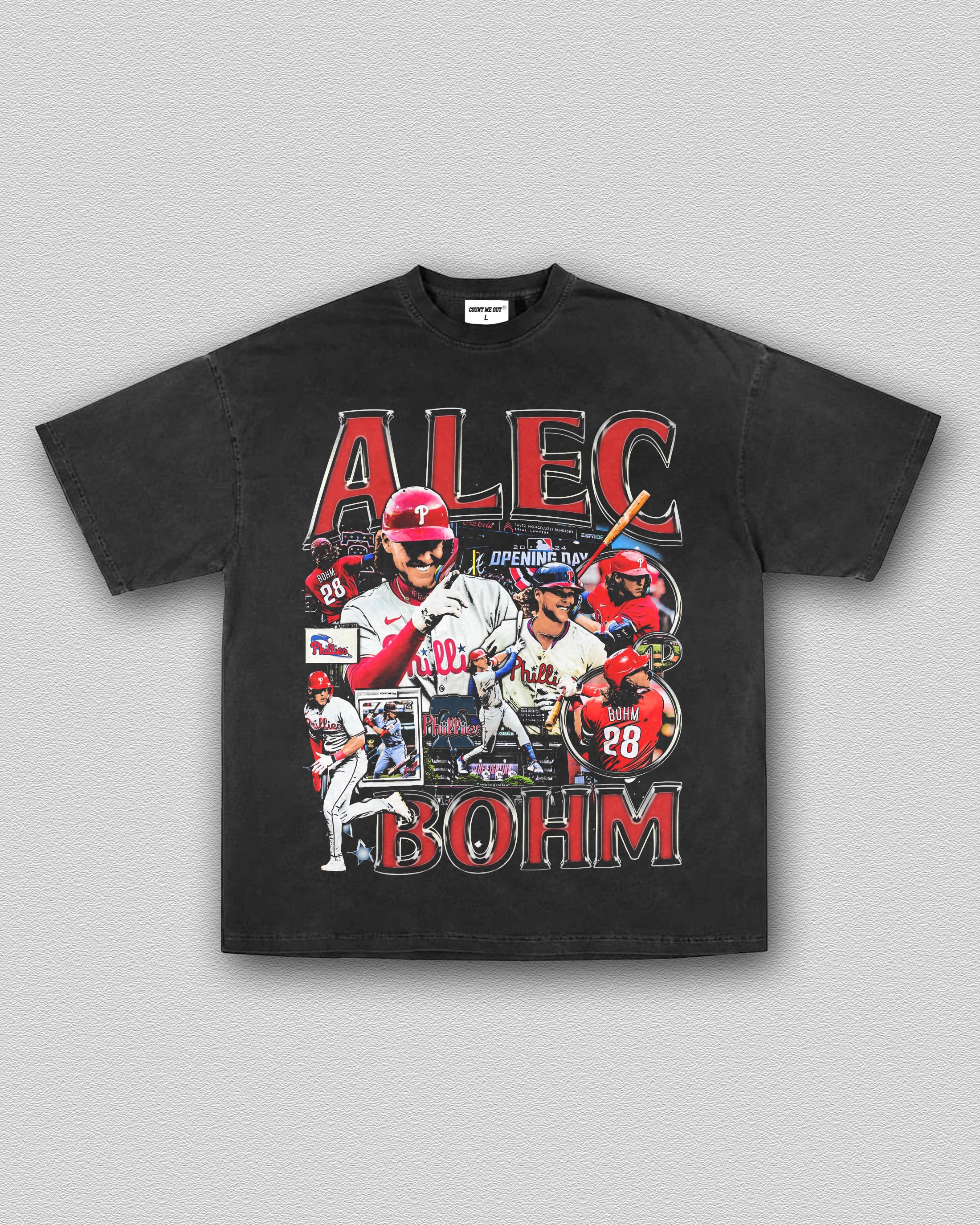 COUNTMEOUT ALEC BOHM TEE