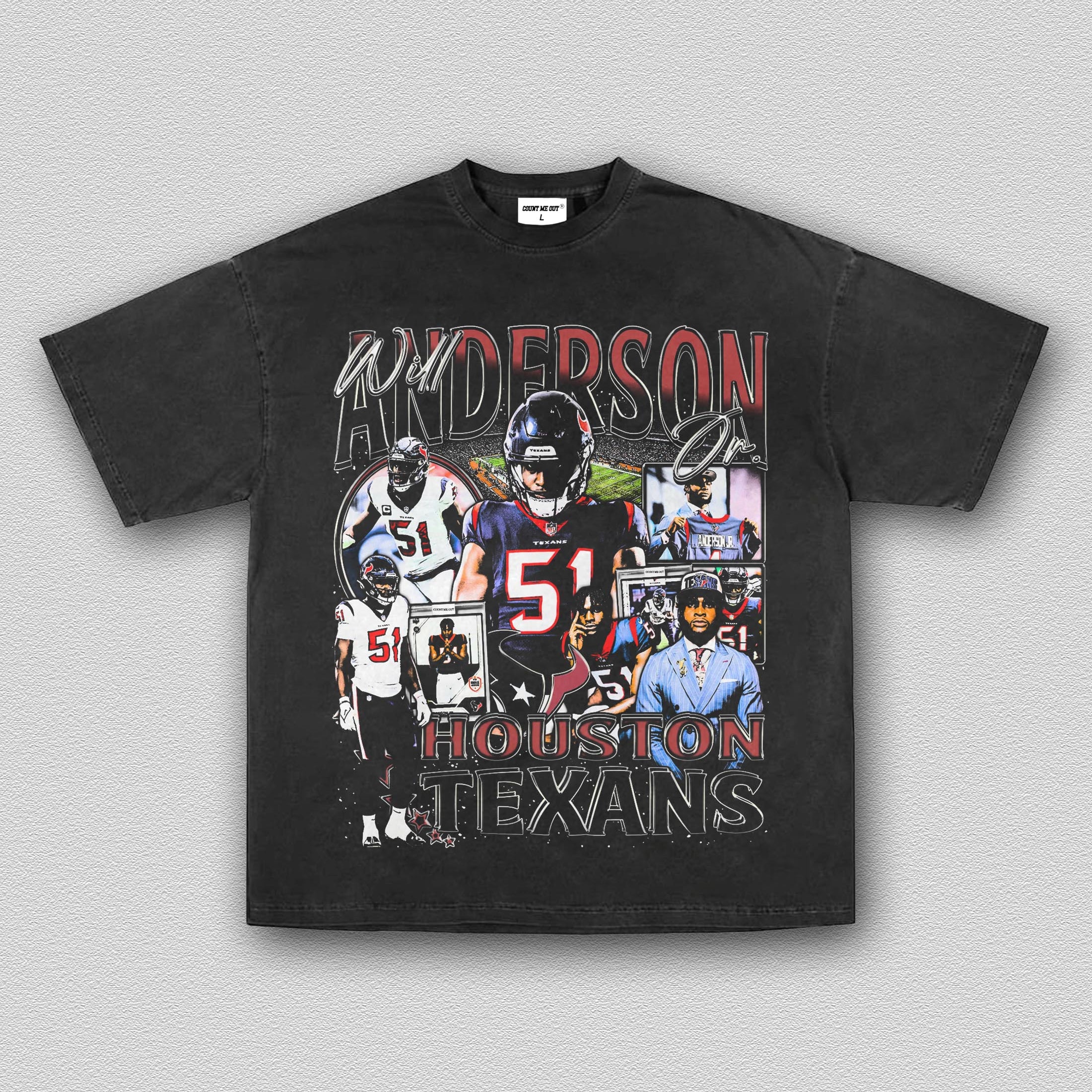 COUNTMEOUT WILL ANDERSON JR - TEXANS TEE