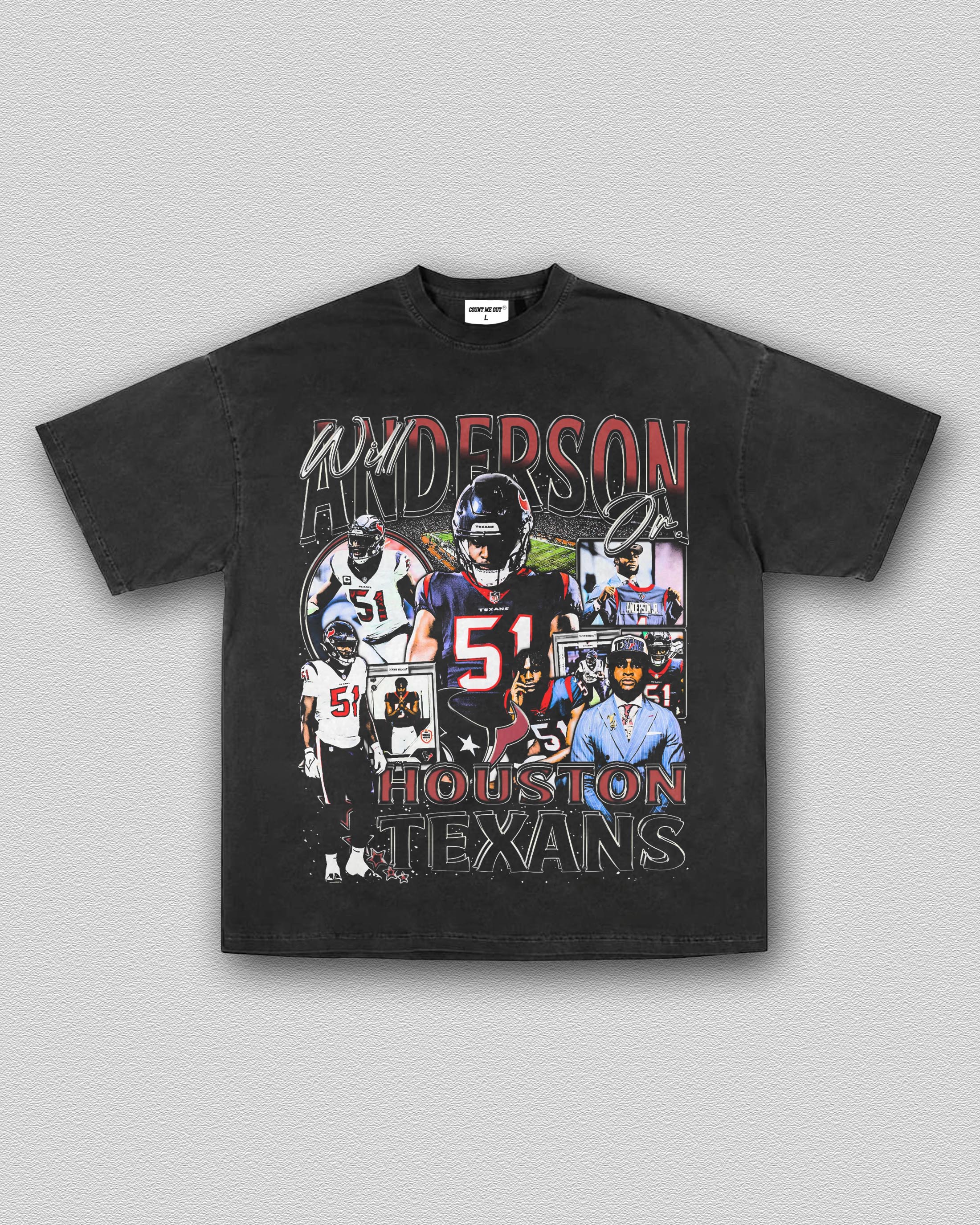 COUNTMEOUT WILL ANDERSON JR - TEXANS TEE