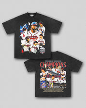 COUNTMEOUT 2021 WORLD SERIES CHAMPS - BRAVES TEE