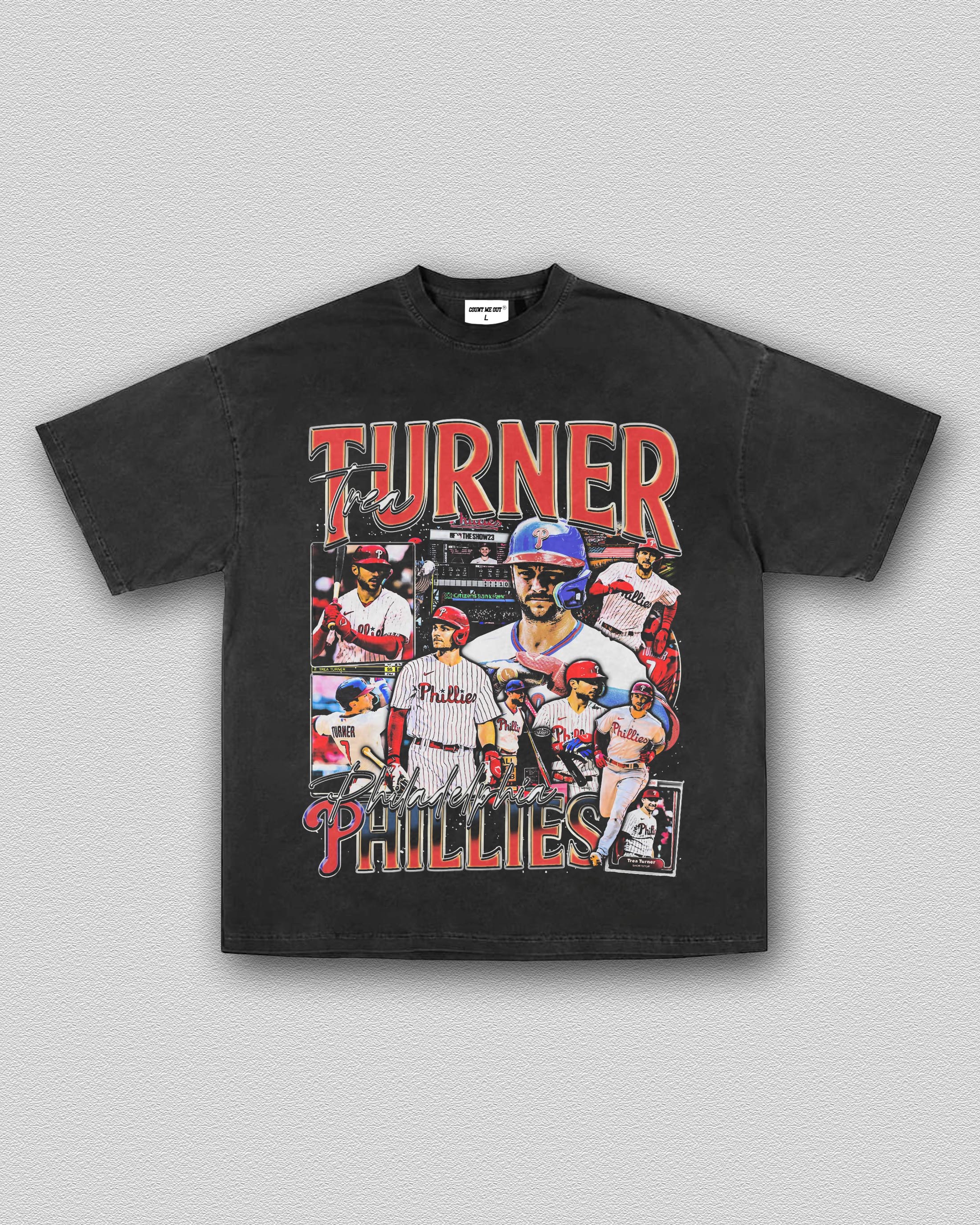 COUNTMEOUT TREA TURNER - PHILLIES TEE