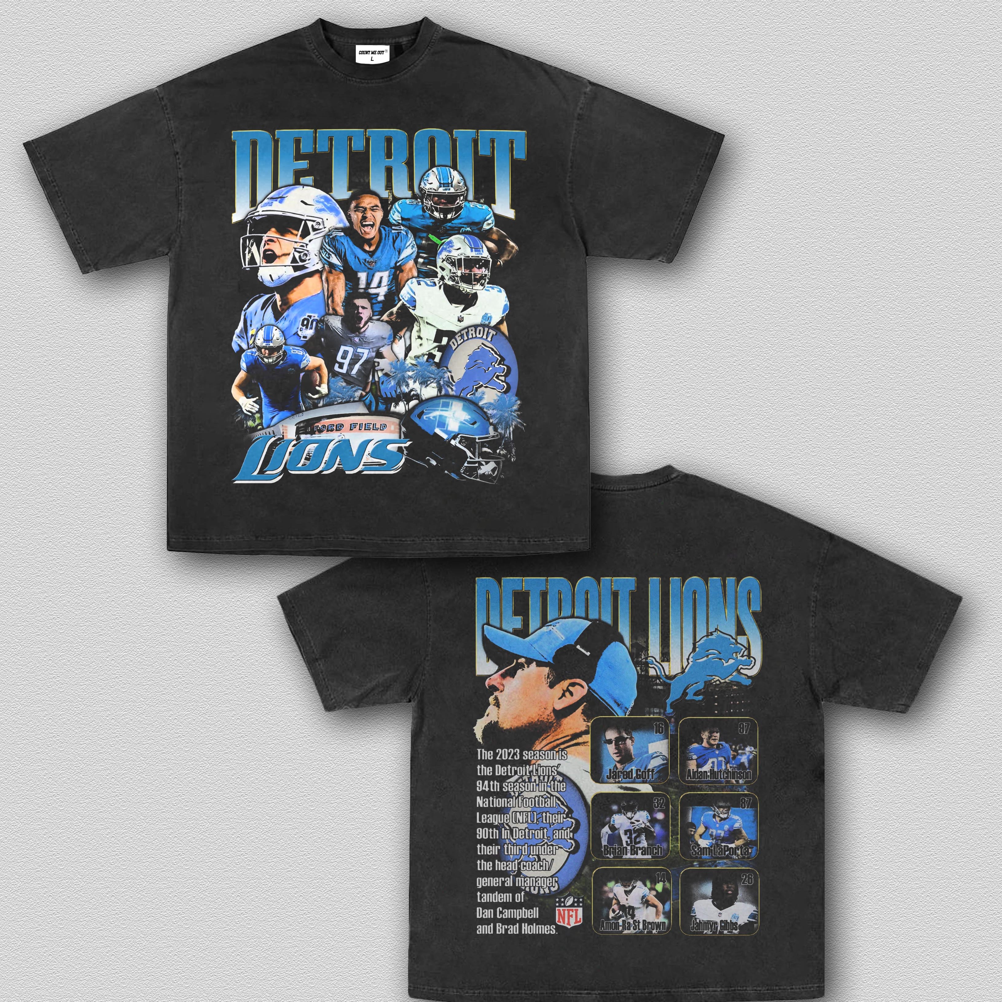 COUNTMEOUT 2023 LIONS TEE