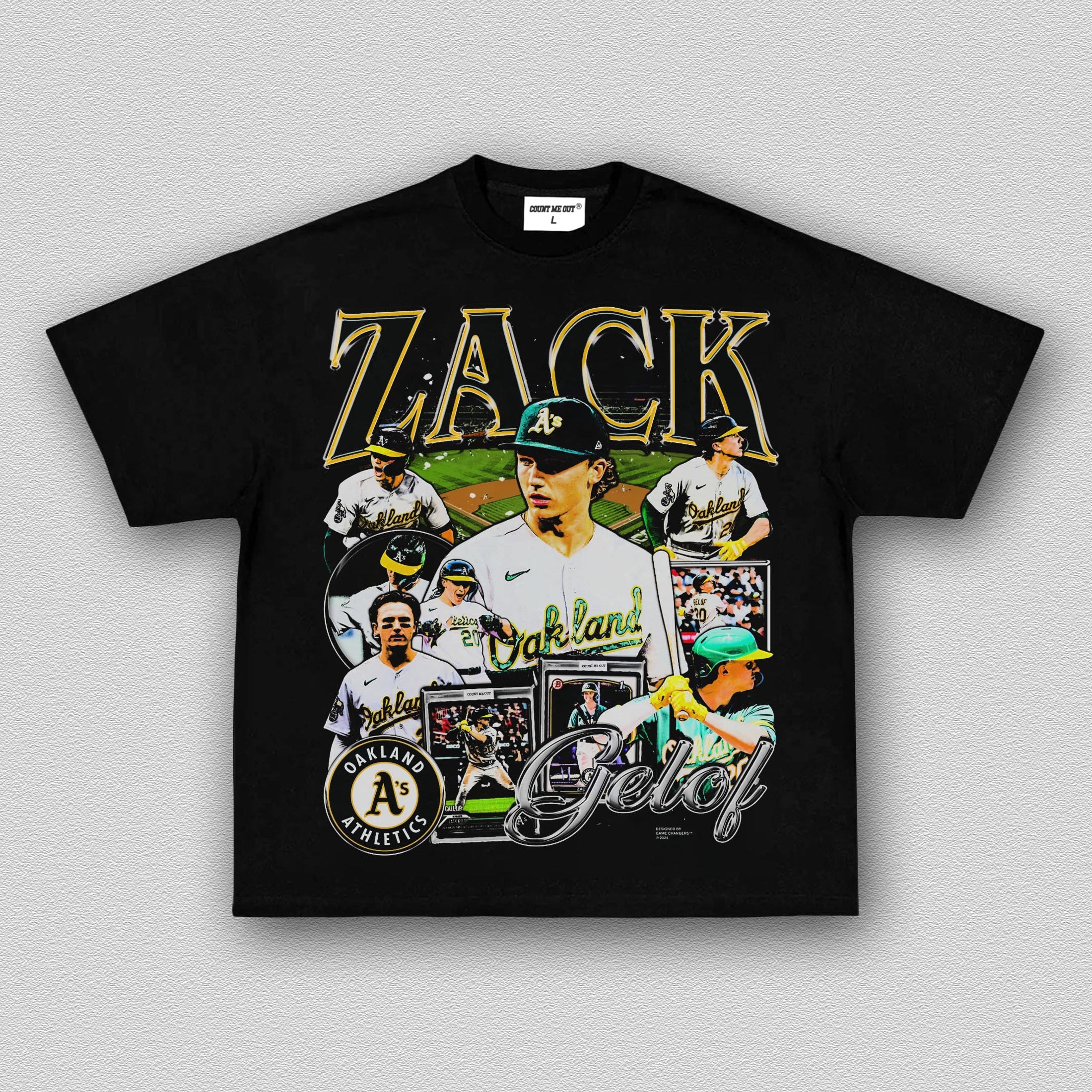 COUNTMEOUT ZACK GELOF TEE