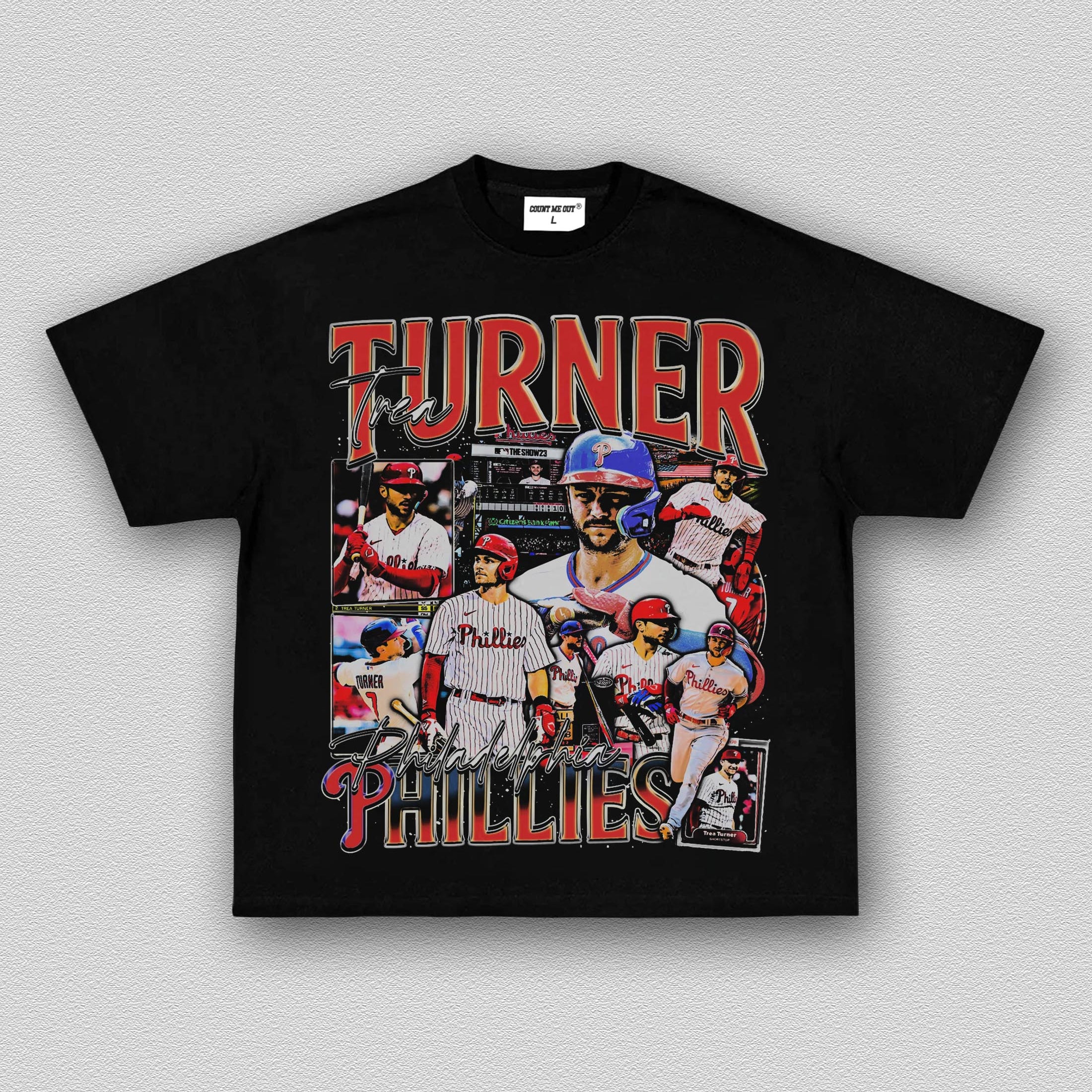 COUNTMEOUT TREA TURNER - PHILLIES TEE