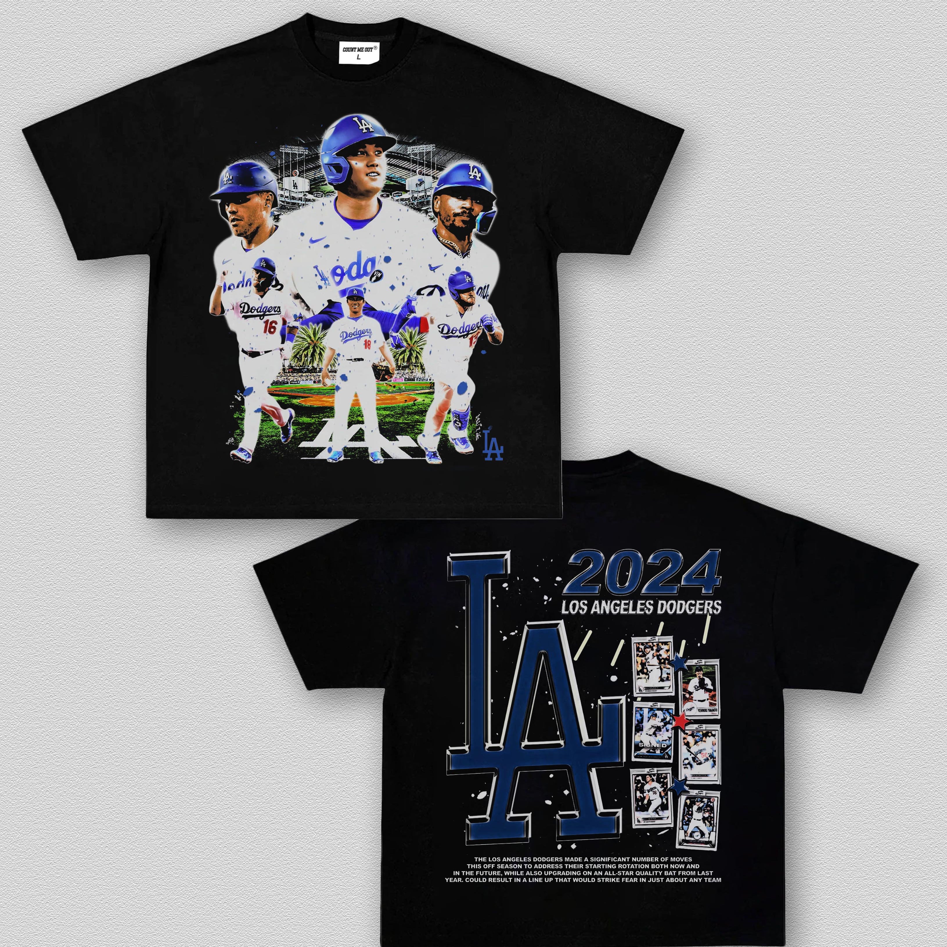 COUNTMEOUT 2024 DODGERS TEE