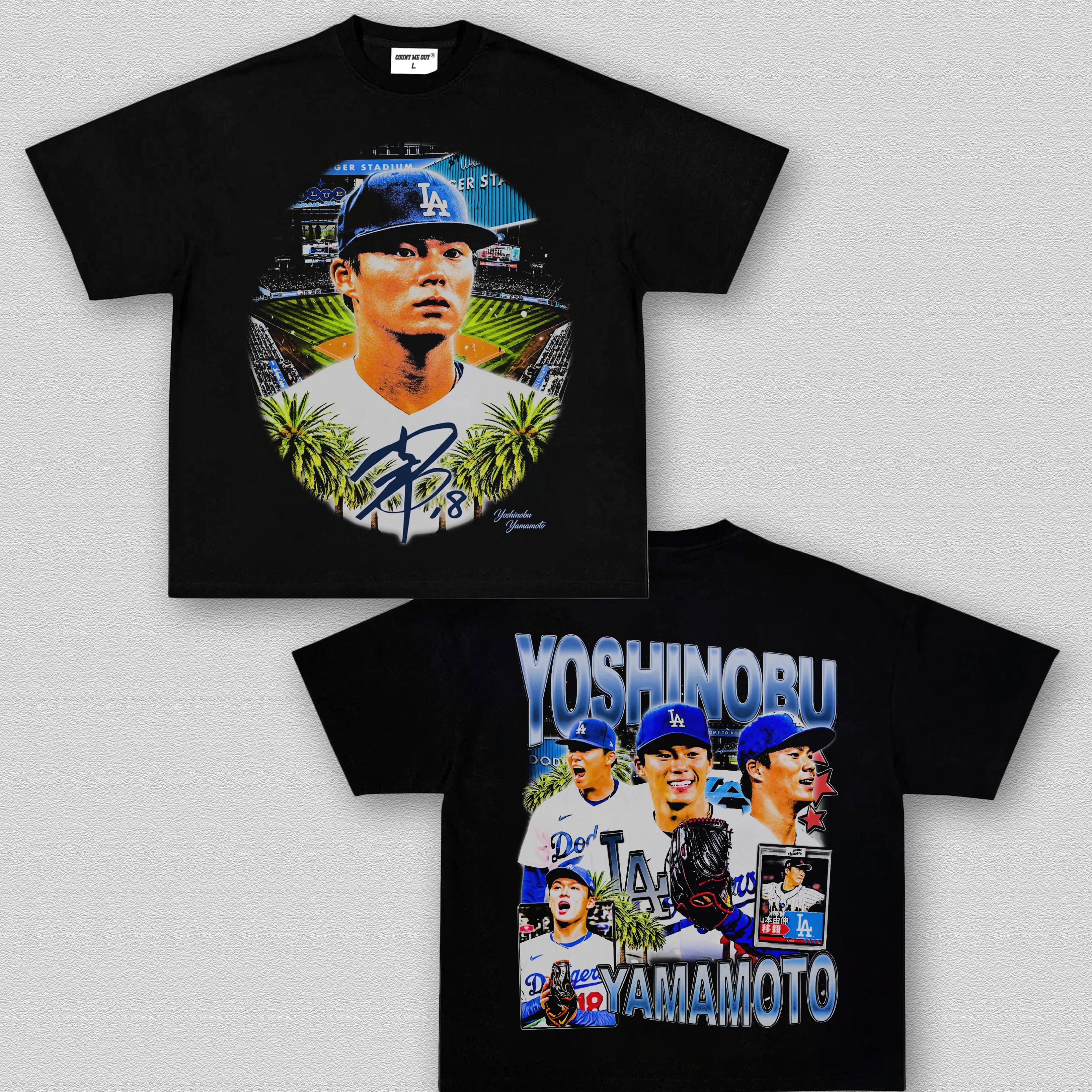 COUNTMEOUT YOSHINOBU YAMAMOTO TEE