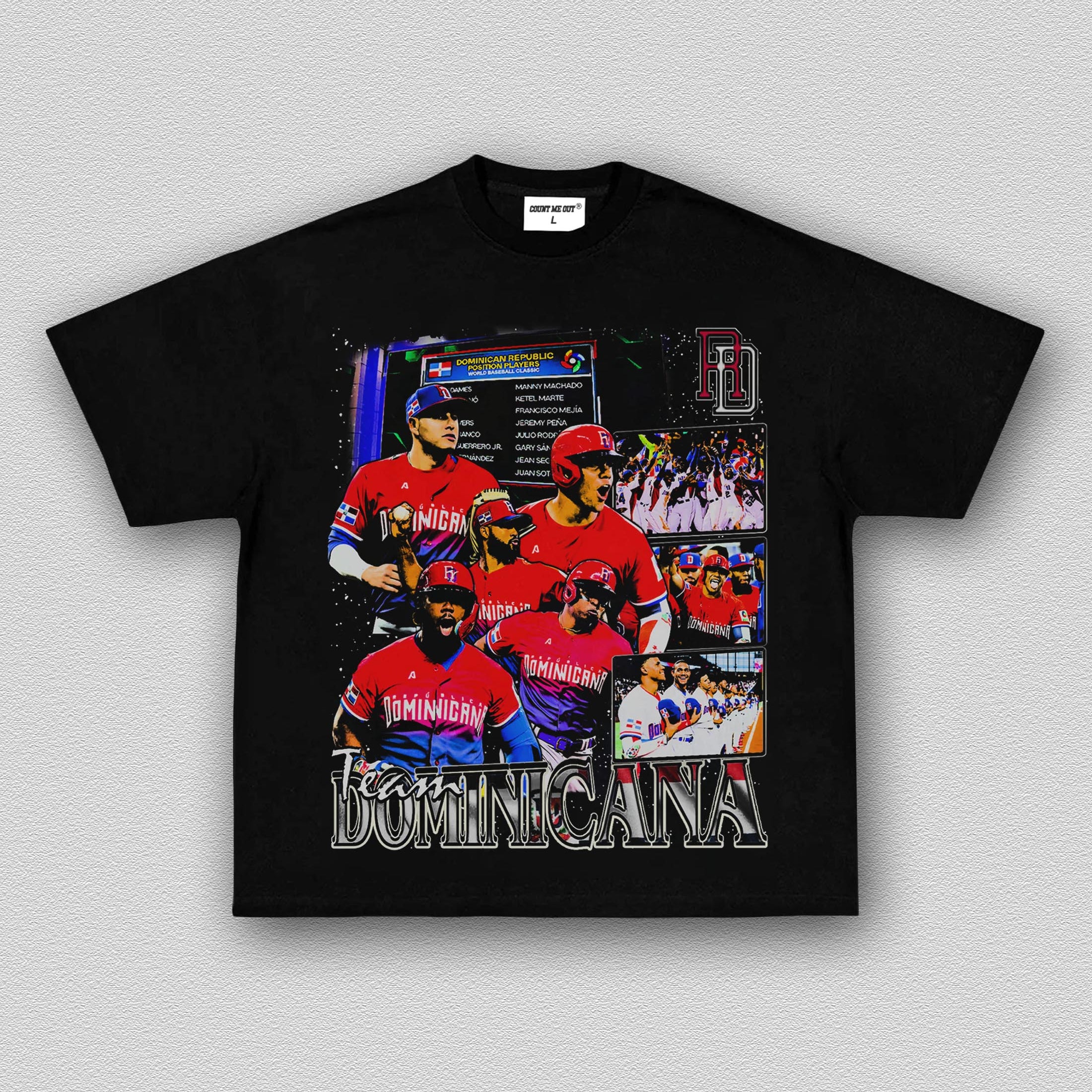 COUNTMEOUT WBC TEAM DOMINICANA TEE