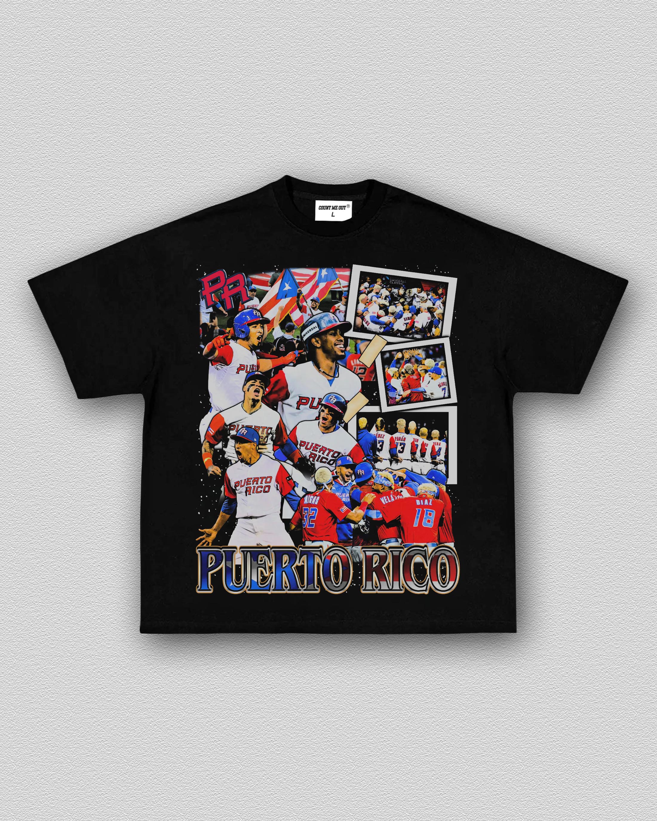 COUNTMEOUT WBC TEAM PUERTO RICO TEE