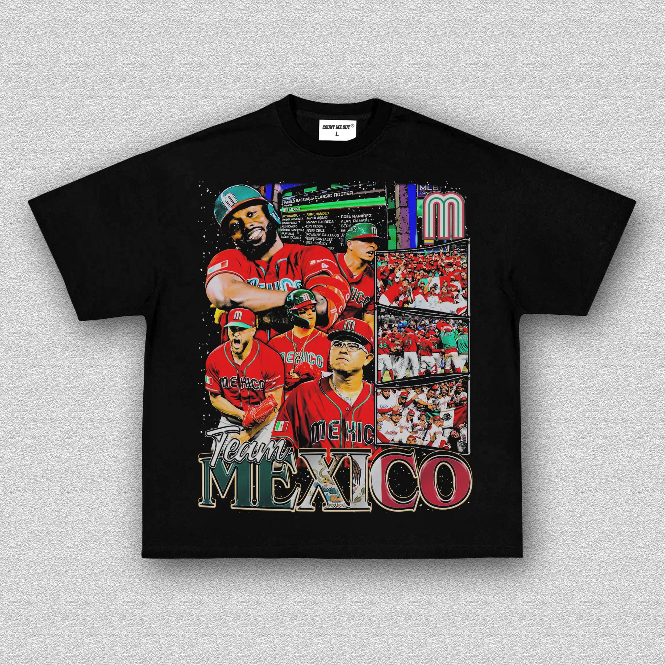 COUNTMEOUT WBC MEXICO TEAM TEE