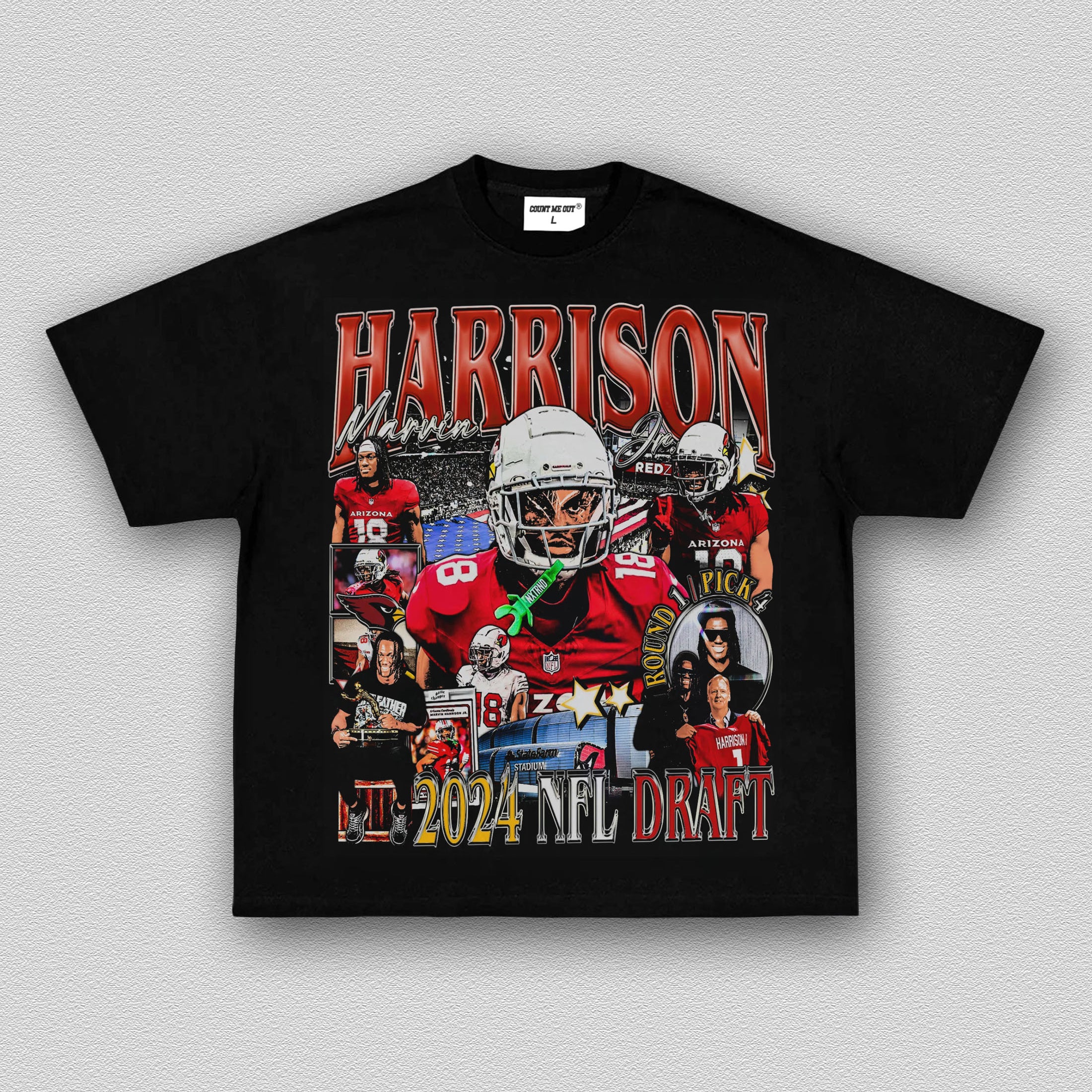 COUNTMEOUT MARVIN HARRISON JR - CARDINALS TEE