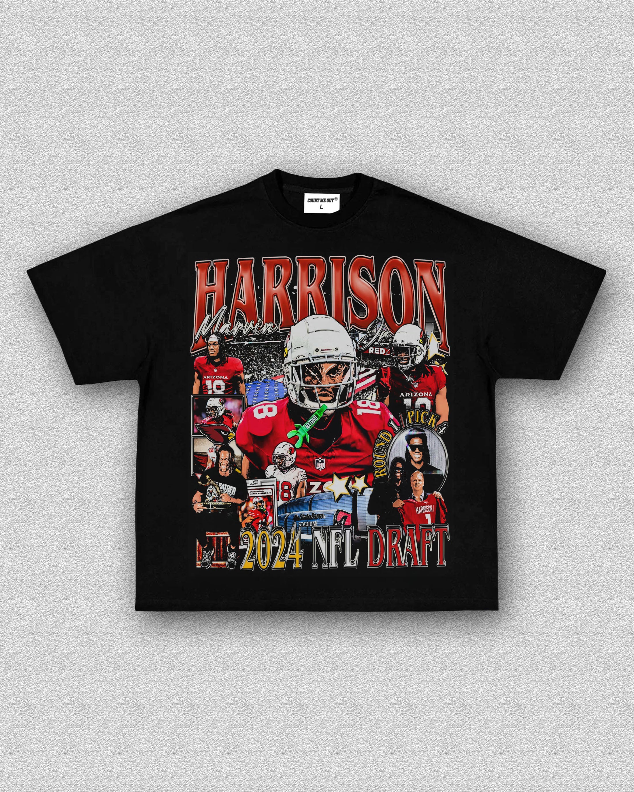 COUNTMEOUT MARVIN HARRISON JR - CARDINALS TEE