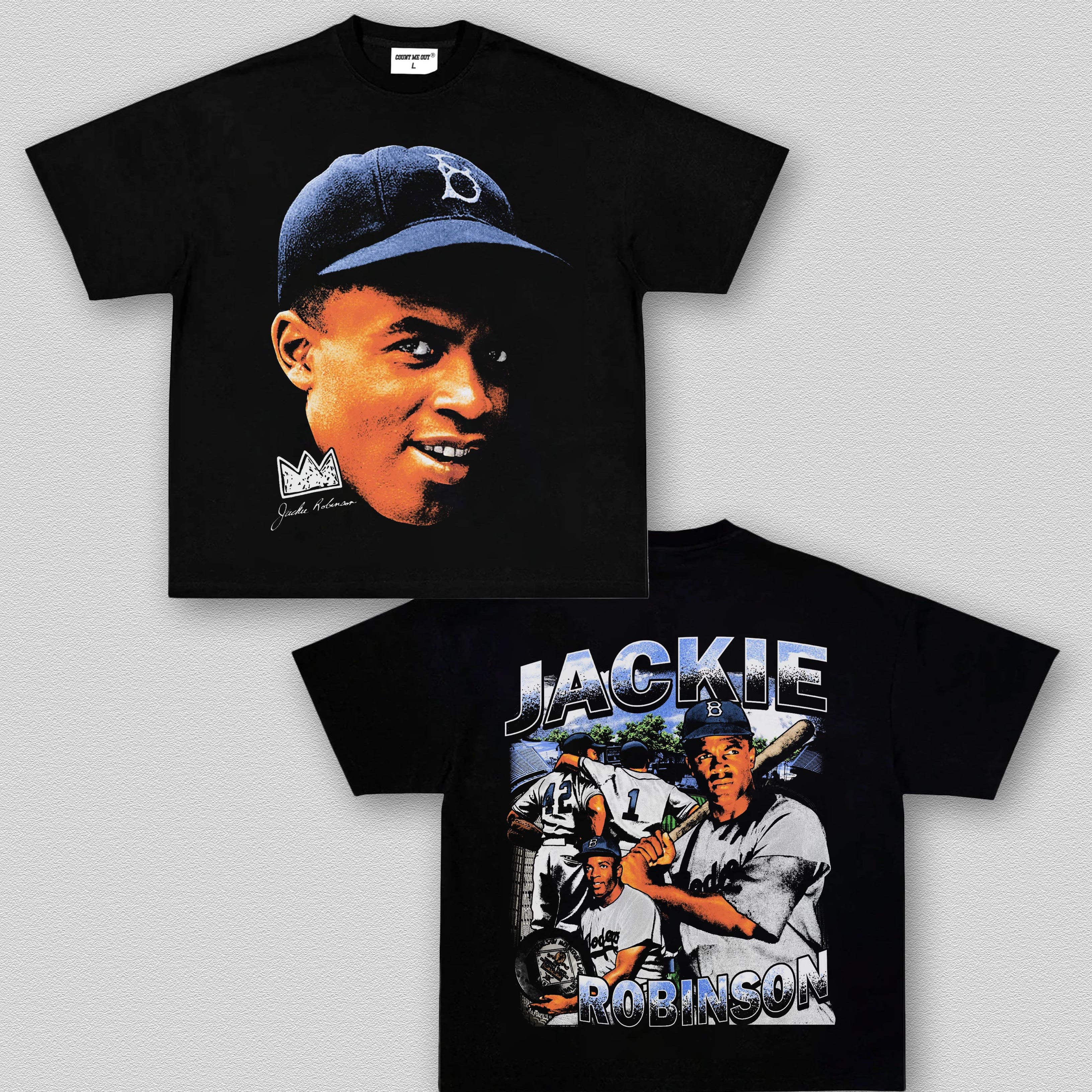 COUNTMEOUT JACKIE ROBINSON TEE