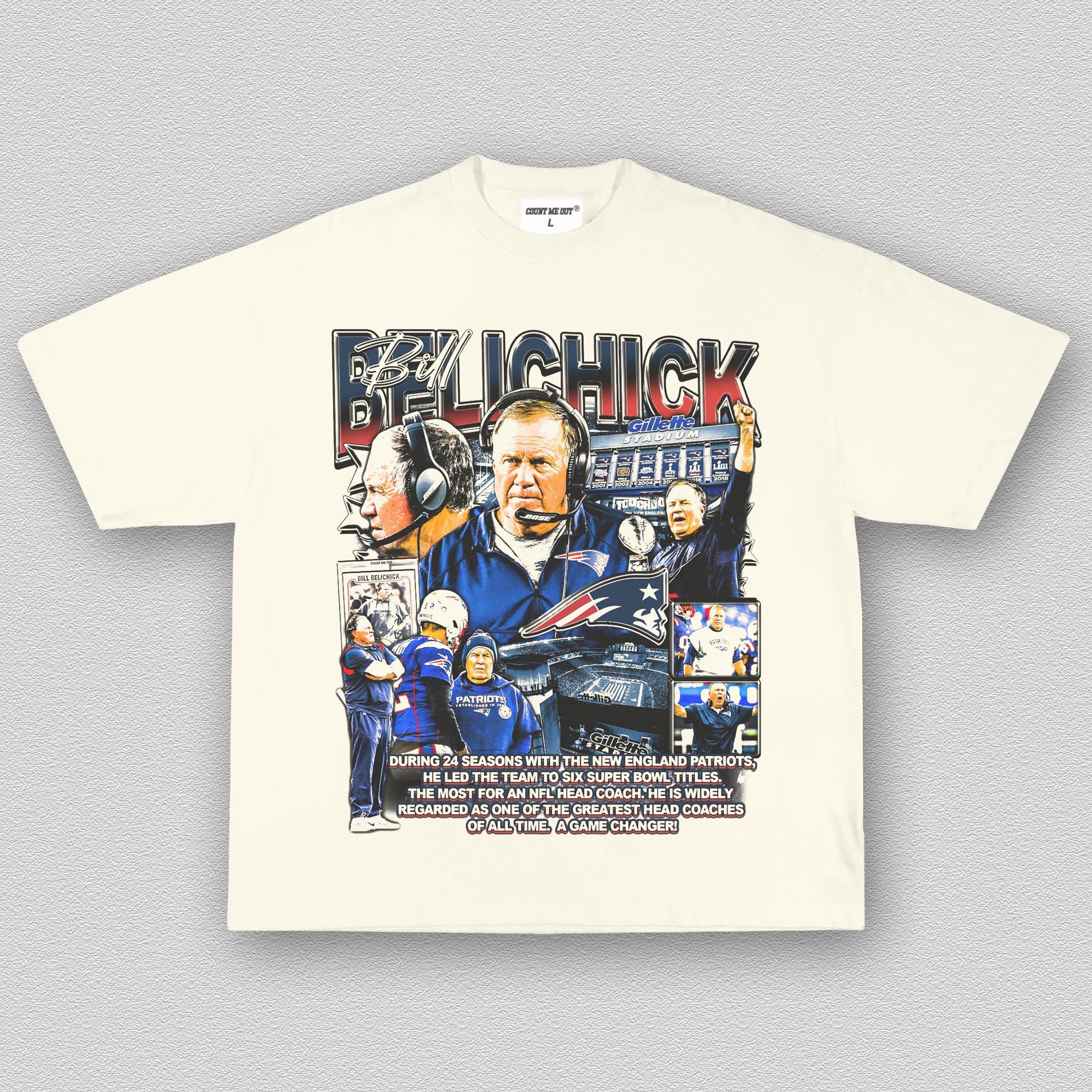 COUNTMEOUT BILL BELICHICK TEE