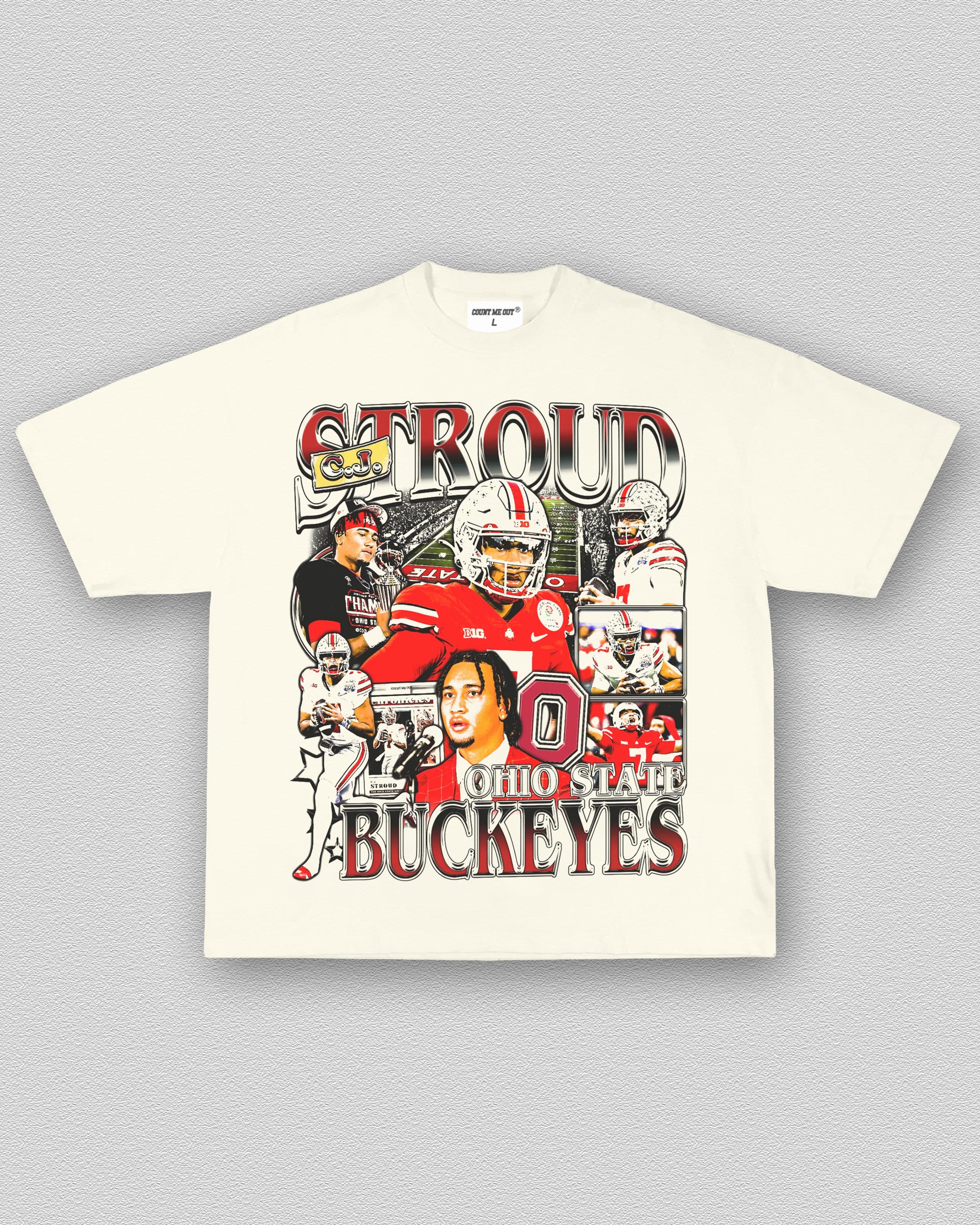 COUNTMEOUT CJ STROUD - OSU TEE